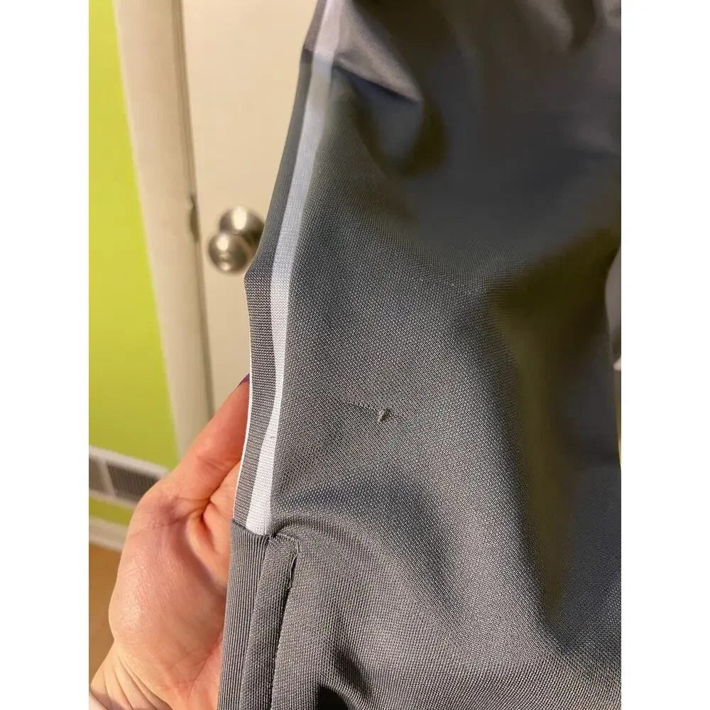 Adidas 2 Piece Set Jacket and Pants Gray